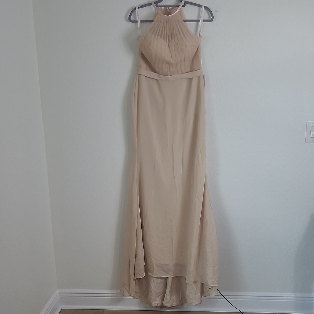 JJs House Beige Maxi Dress Size 10